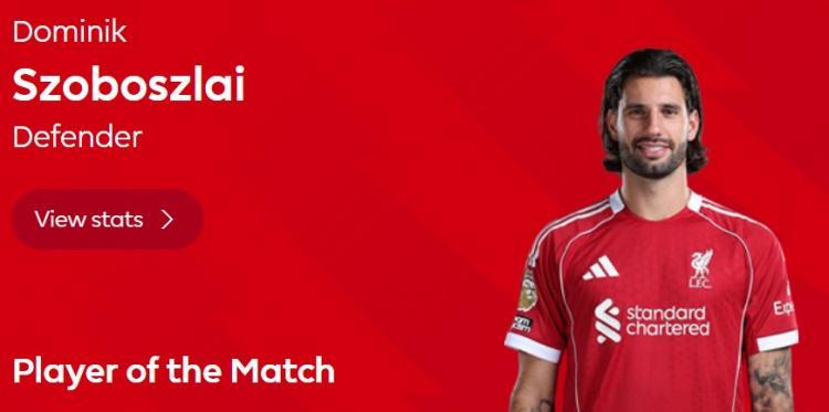 kaiyun-利物浦1-1热刺“送温暖”：斯洛特迷之战术，索博都看不下去了